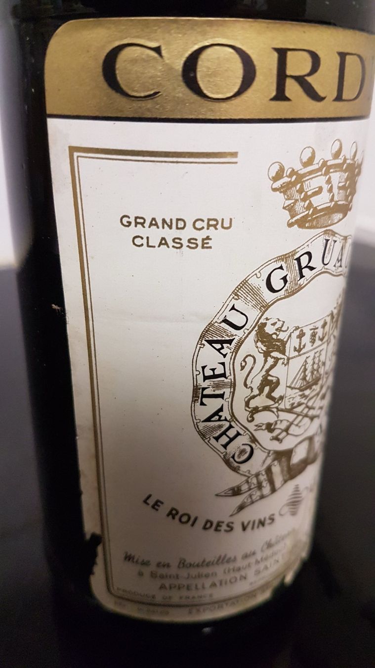 Vino: Chateau Gruaud - Larose 1975   36cl. – Nuovo (secondo la descrizione) da Grenchen venduto da poggione 2