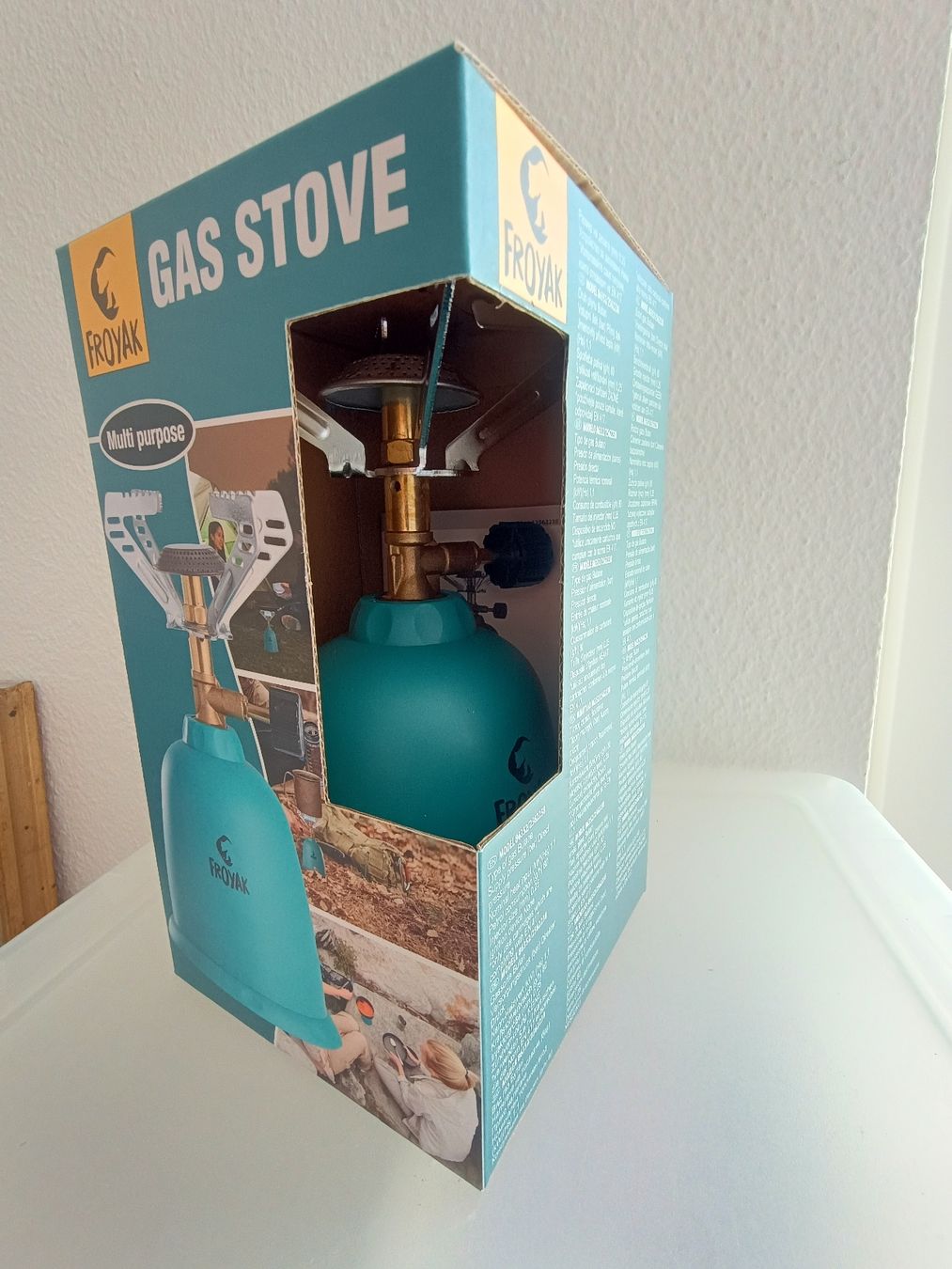 Elettrodomestici da cucina: Gaskocher für Stechkartuschen, NEU – Nuovo e nell'imballaggio originale da Döttingen venduto da Schlei 1