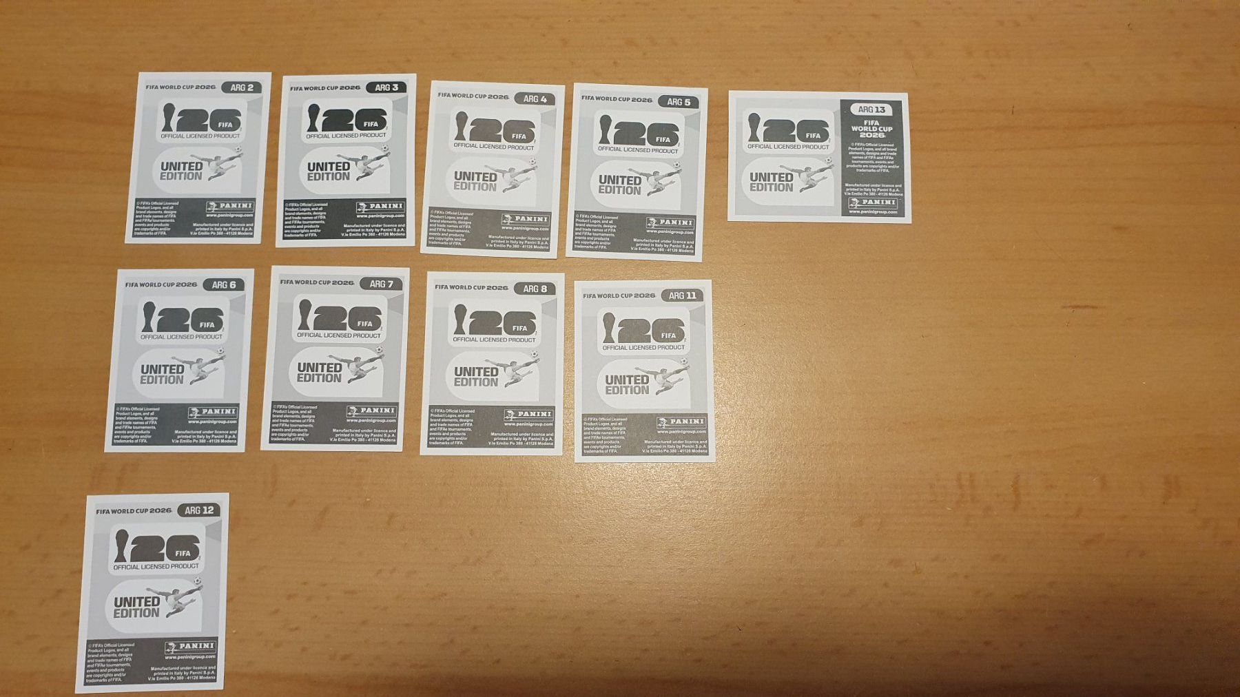 Panini Sammelbilder & Trading cards: Panini Sticker WM 2026 - ARG diverse Sticker – Neu (gemäss Beschreibung) aus Beromünster von boeggy 1