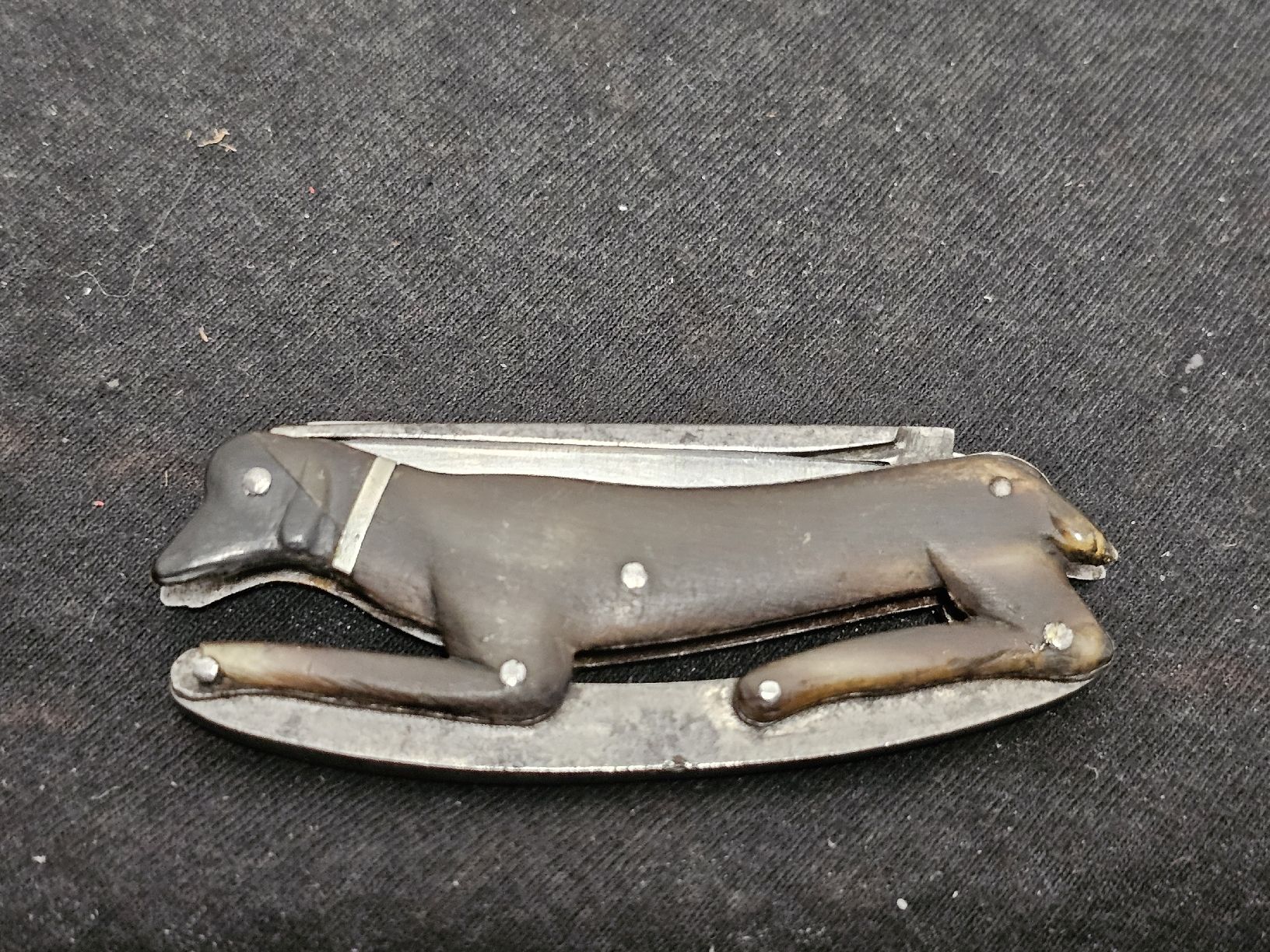 Coltelli tascabile: Antikes Taschenmesser, Feuerstahl Messer einzigartig – Usato da Wolfertswil venduto da Antiko 9