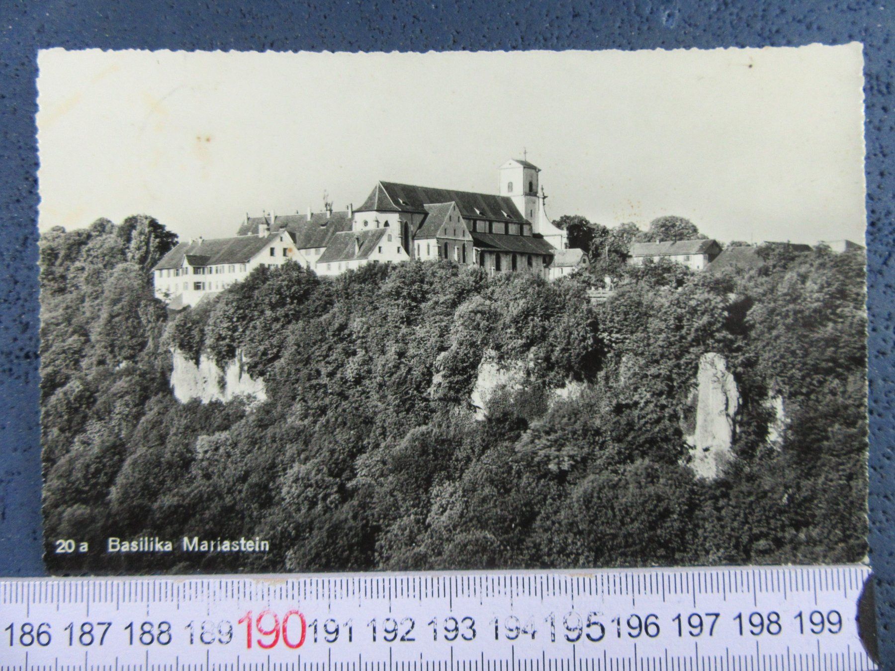Cartoline postali: MARIASTEIN BASILIKA SO AK ECHTE PHOTO – Usato da Ettingen venduto da Hausi4711