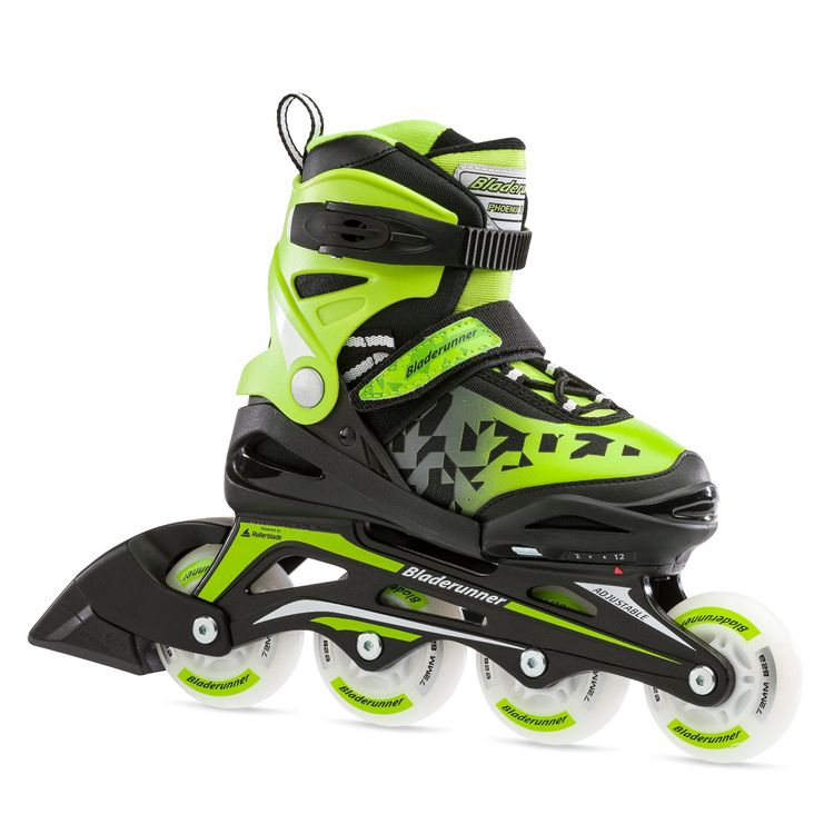 Phoenix Flash Inline Skates mit LED Rollen Grösse 33-38 (Neu und ...