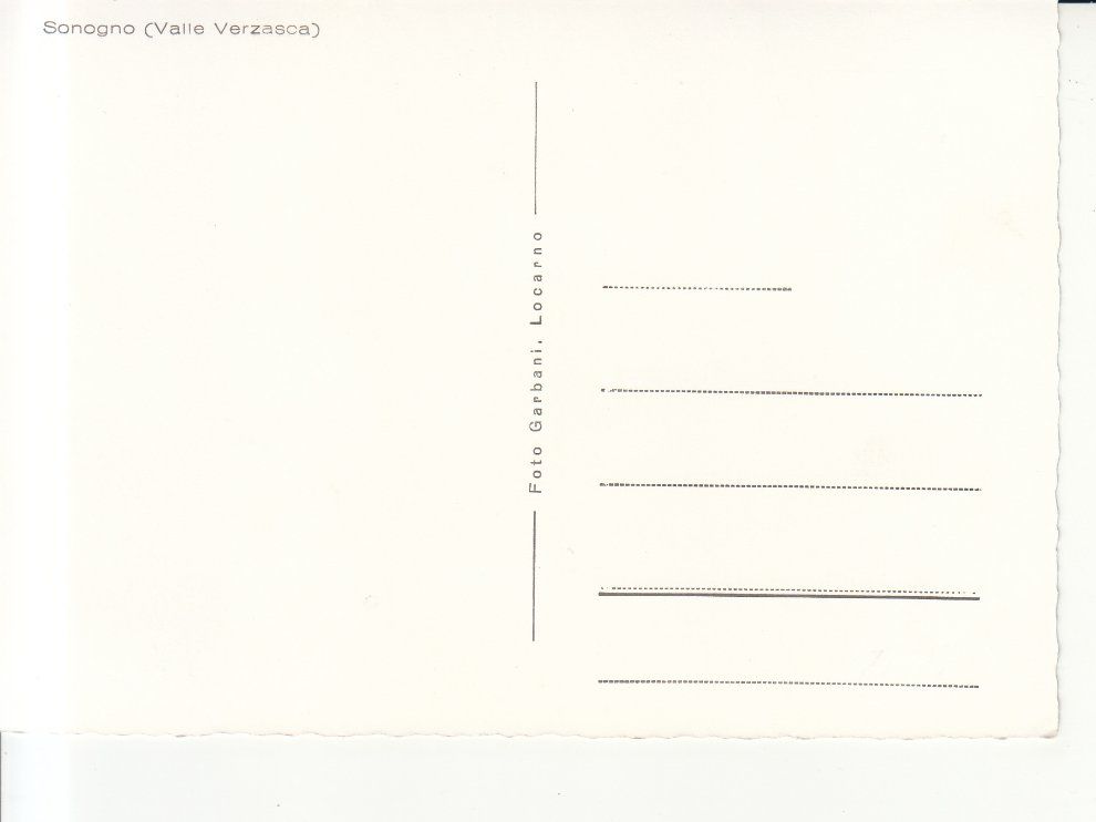 Cartes postales: Sonogno ca. 1960 – D'occasion à Bürglen TG par StampGraf 1