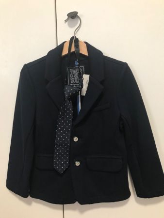 Neues Blazer mit Krawatte, Gr.116