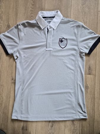Polo Pikeur Sports, gris, taille 39, bon état général