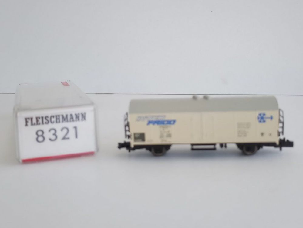 Wagon Américain Frigo Blatz - Fleischmann 1428, échelle HO, Métal Et Plastique