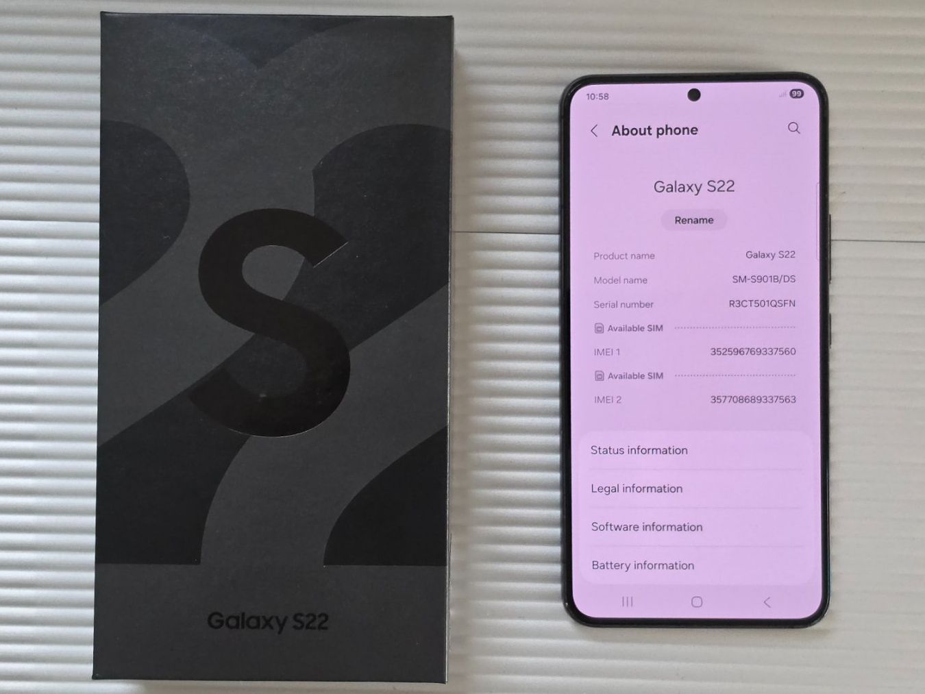 Samsung Handys / Smartphones: Samsung Galaxy S22 256GB – Gebraucht aus Dietlikon von Foph 5