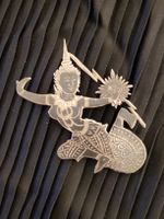 Thailand Siam Sterling Silber Brosche Vintage Schmuck