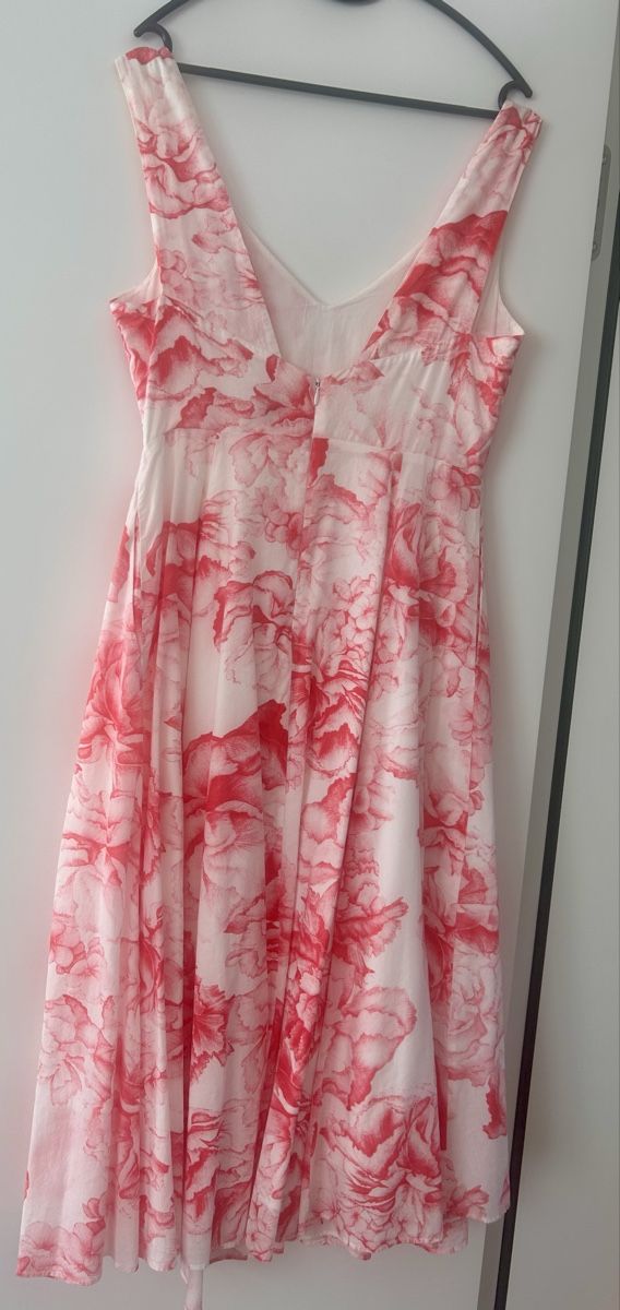 Vestiti: Sommerliches Midikleid mit Blumenmuster, Grösse 38 – Usato da Horgen venduto da eve_dr 2