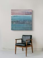 Originales abstraktes Bild 80x80x3cm
