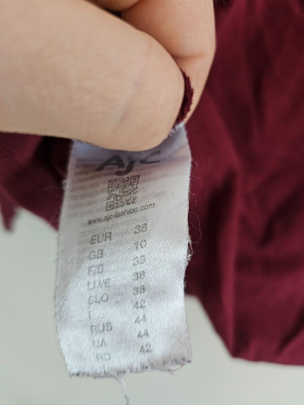 Tops: Oberteil mit langen Ärmeln dunkelrot Gr.36 – Gebraucht aus Schaffhausen von sabrina915 3