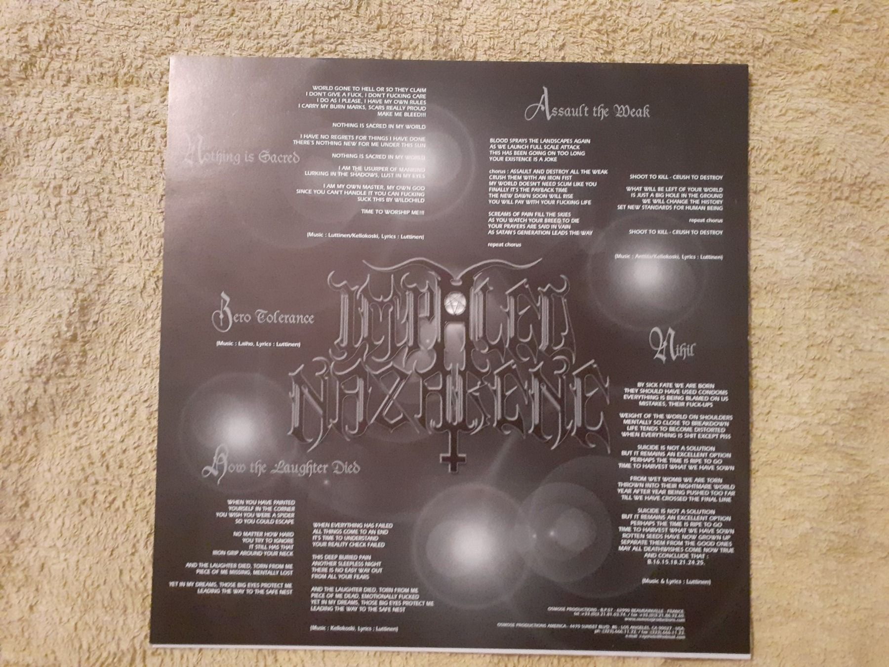 Dischi in vinile: Impaled Nazarene – Nihil – Usato da Liebefeld venduto da type013 2