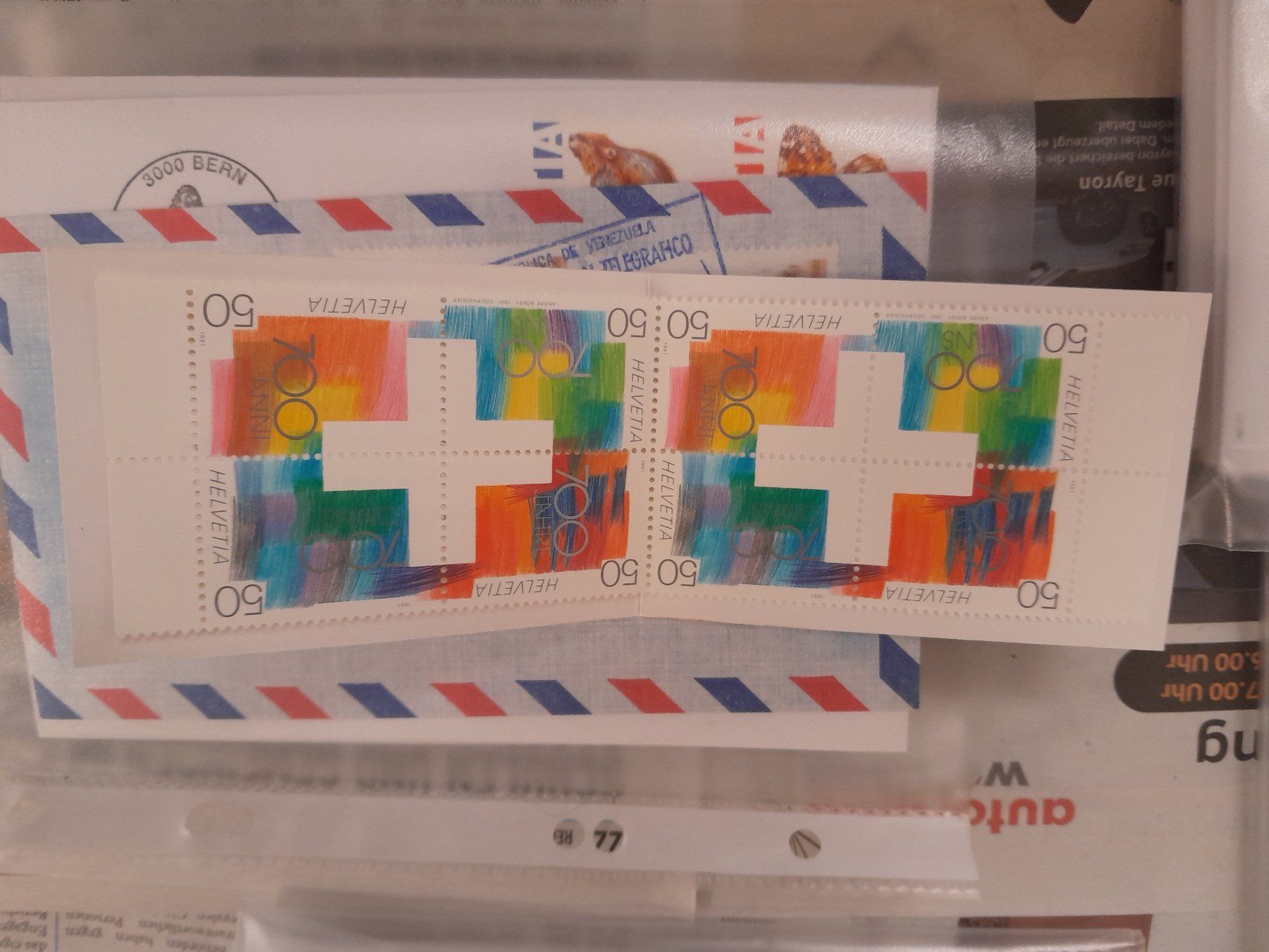 Tutti i francobolli: Menge Briefmarkenumschläge – Usato da Rüti ZH venduto da Alemanni 1