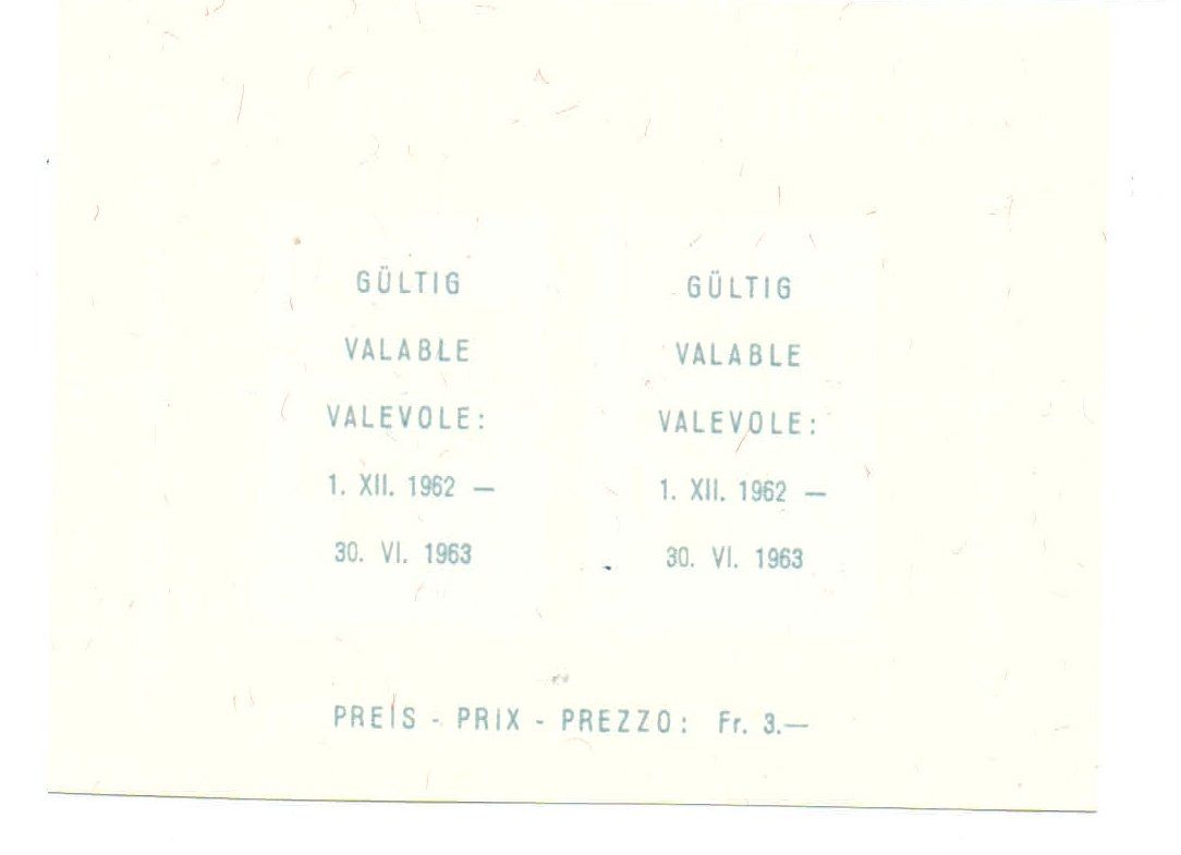 Alle Briefmarken: Pro Juventue 1962 – Gebraucht aus Petit-Lancy von Pimose 1