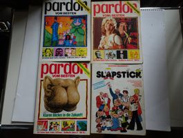 Pardon Cartoons Teuflische Jahre 11,12,17, Slapstick