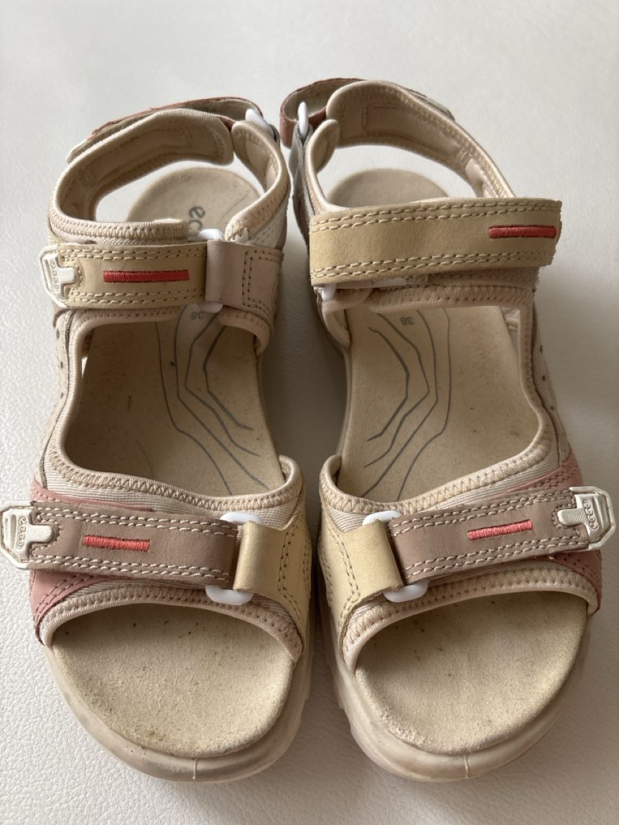 Ecco Damenschuhe: Ecco Sandalen  Gr. 38  – Gebraucht aus langenthal von rundholz7