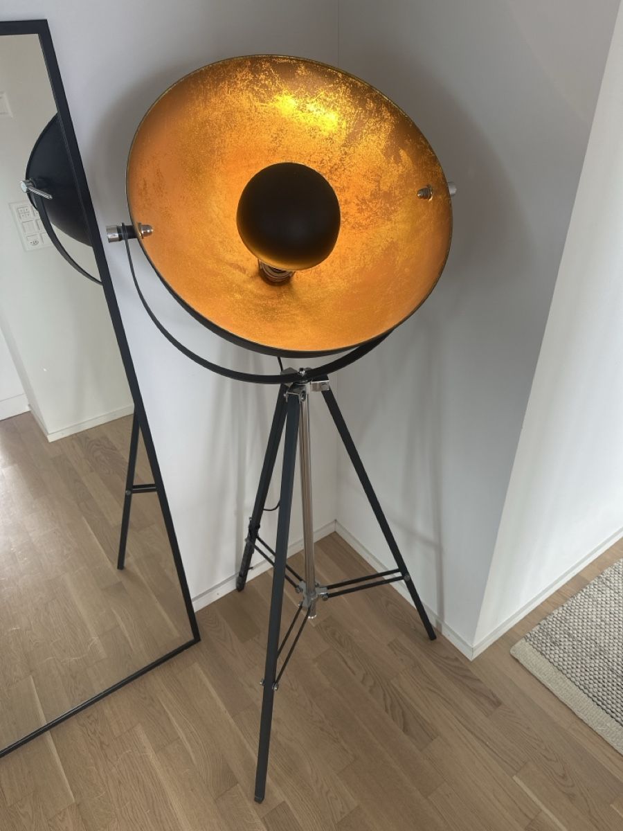 Pfister Lampade: goldige Stehleuchte von Pfister – Usato da Ostermundigen venduto da Andre1210 1