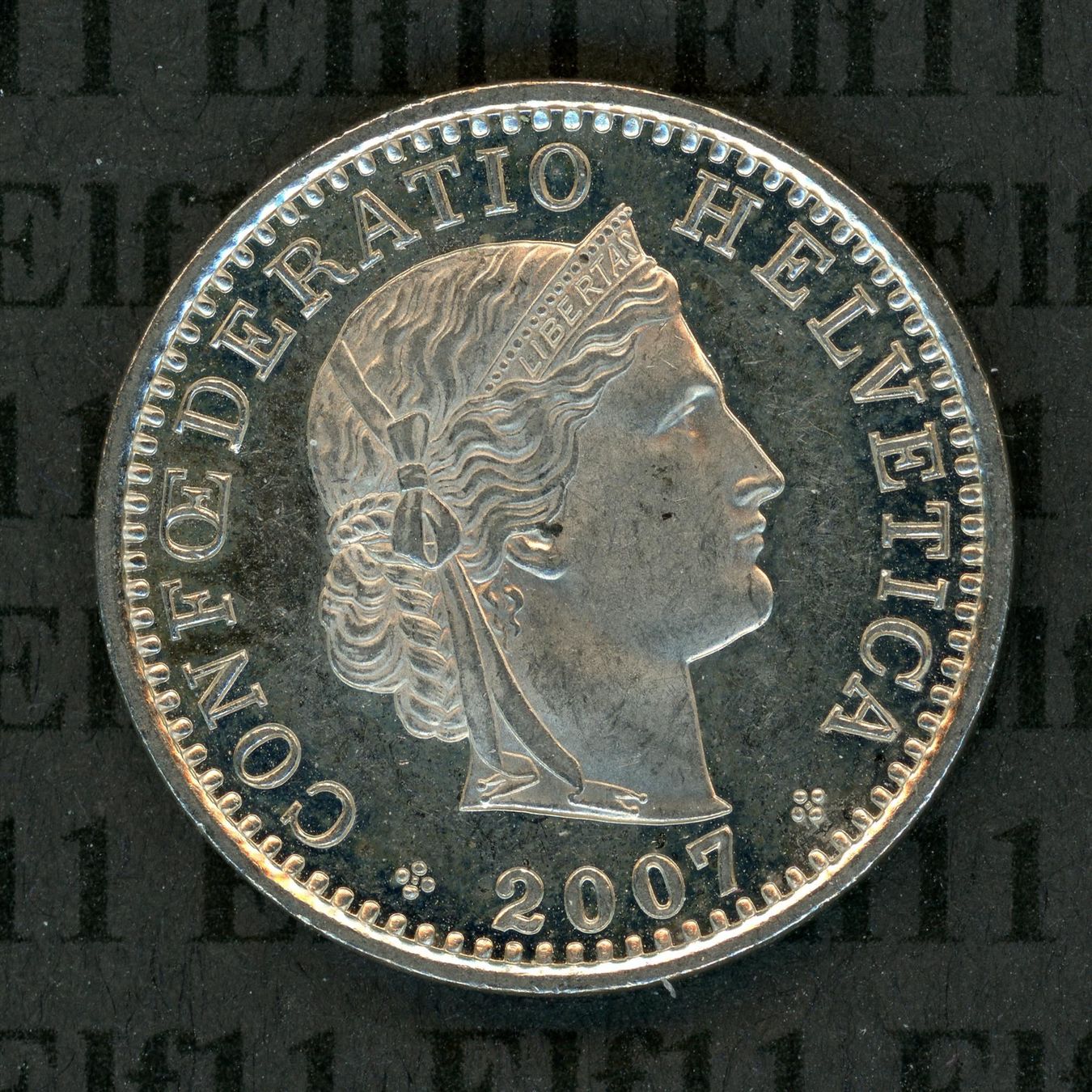 Tutti le monete: CHF___0.20 2007 unz-stgl 20 Rappen – Nuovo (secondo la descrizione) da Widnau venduto da Elf11