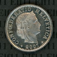 CHF___0.20 2007 unz-stgl 20 Rappen