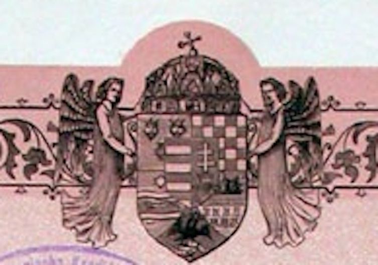 Documenti: 4% Königreich Ungarn , Budapest - 1892 – Usato da Solothurn venduto da Sgasche 1