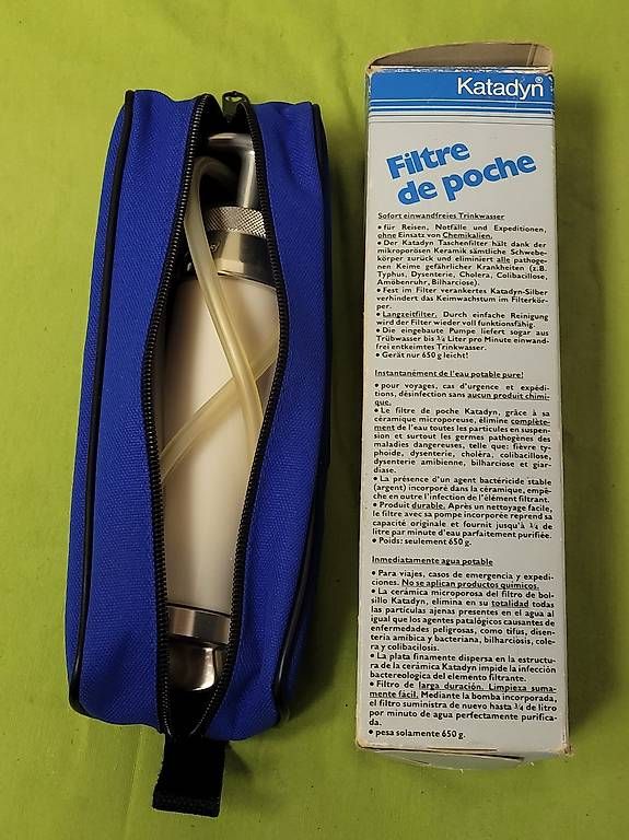 Sanitari: Filtre à eau de poche – Usato da Le Landeron venduto da Pol_Liquidations 2
