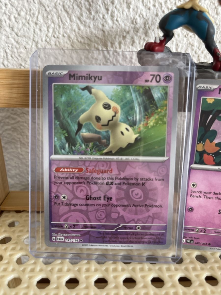 Pokémon Carte collezionabili: Mimikyu 097/193 Paldea Evolved Reverse Holo Pokemon  Mimikyu – Usato da Au ZH venduto da curio.concept 1