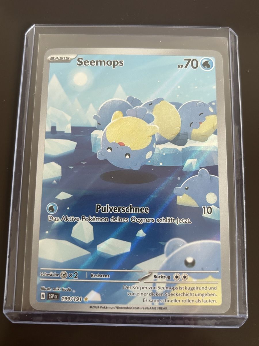 Pokémon Carte collezionabili: Seemops, Surging Sparks, Pokémon DE – Nuovo (secondo la descrizione) da Basel venduto da Michele4123