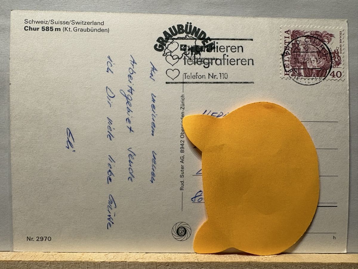 Cartoline postali: AK von Chur – Usato da Rümlang venduto da Brieftaube1 1