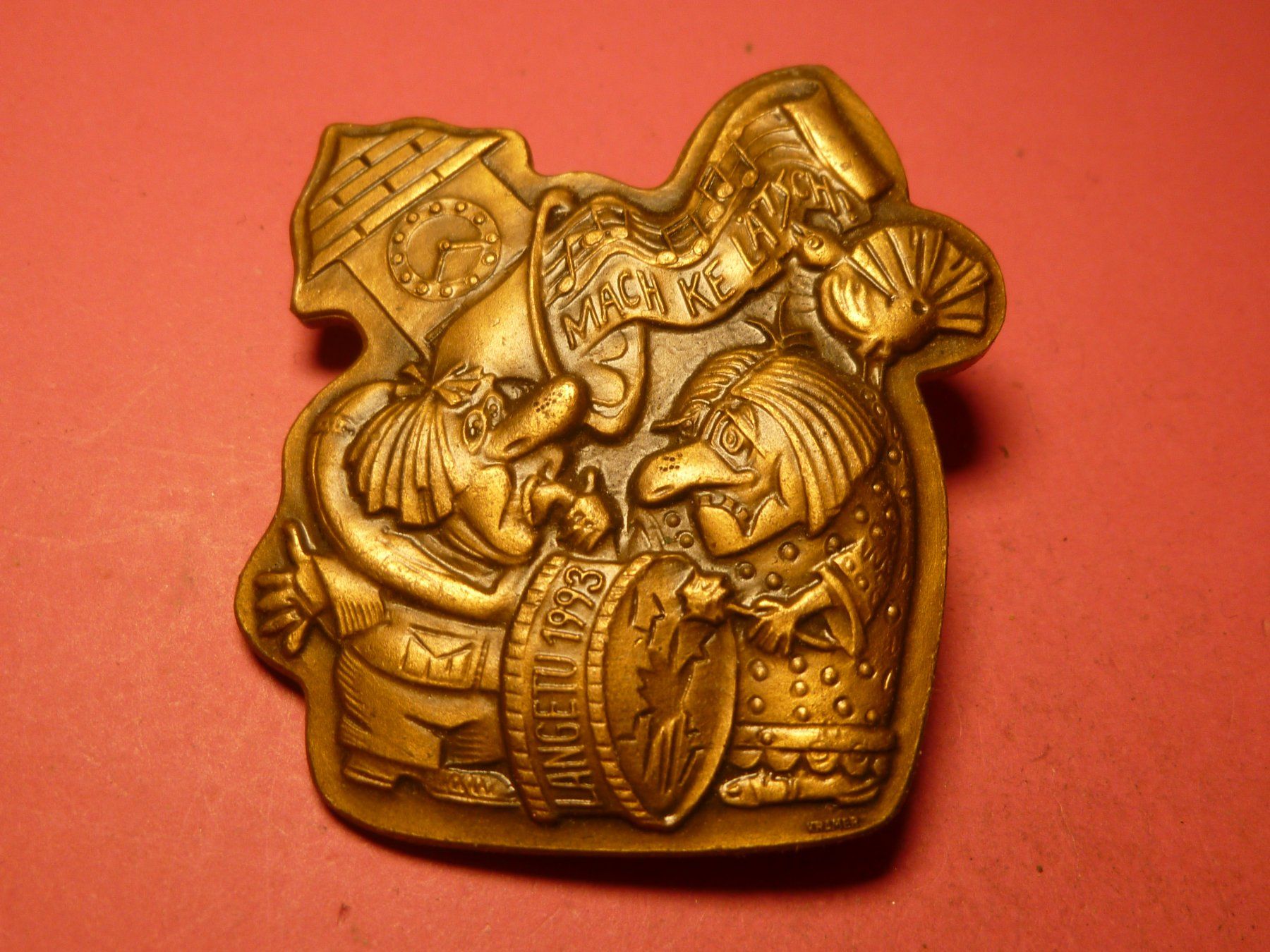 Plaquettes & Badges: LANGNAU 1998 BRONZE – D'occasion à Ried (Muotathal) par Mandarin02