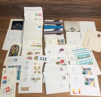 Schweizer FDC & Briefmarken Sammlung ( 112 )