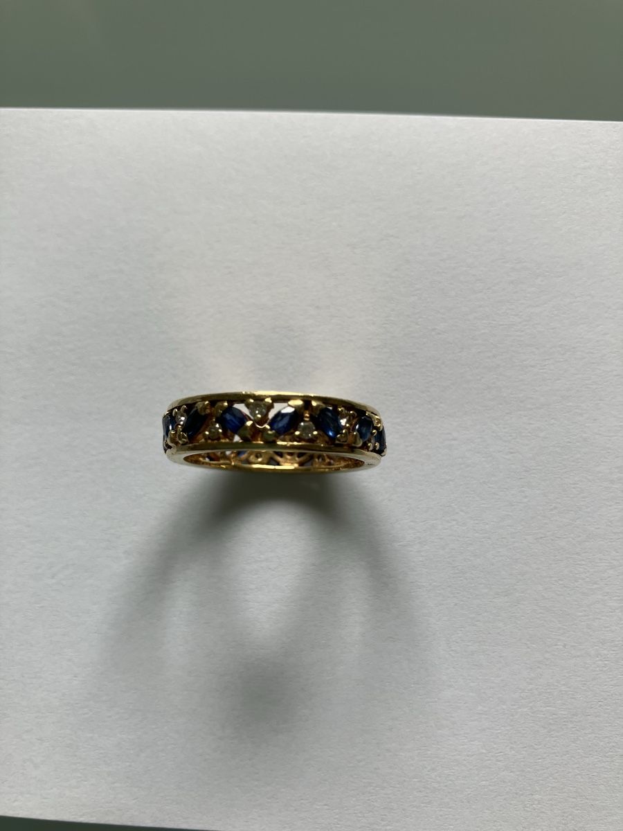 Ringe: Alliance Ring mit Saphiren und Brillanten – Gebraucht aus Bern von robertch 3