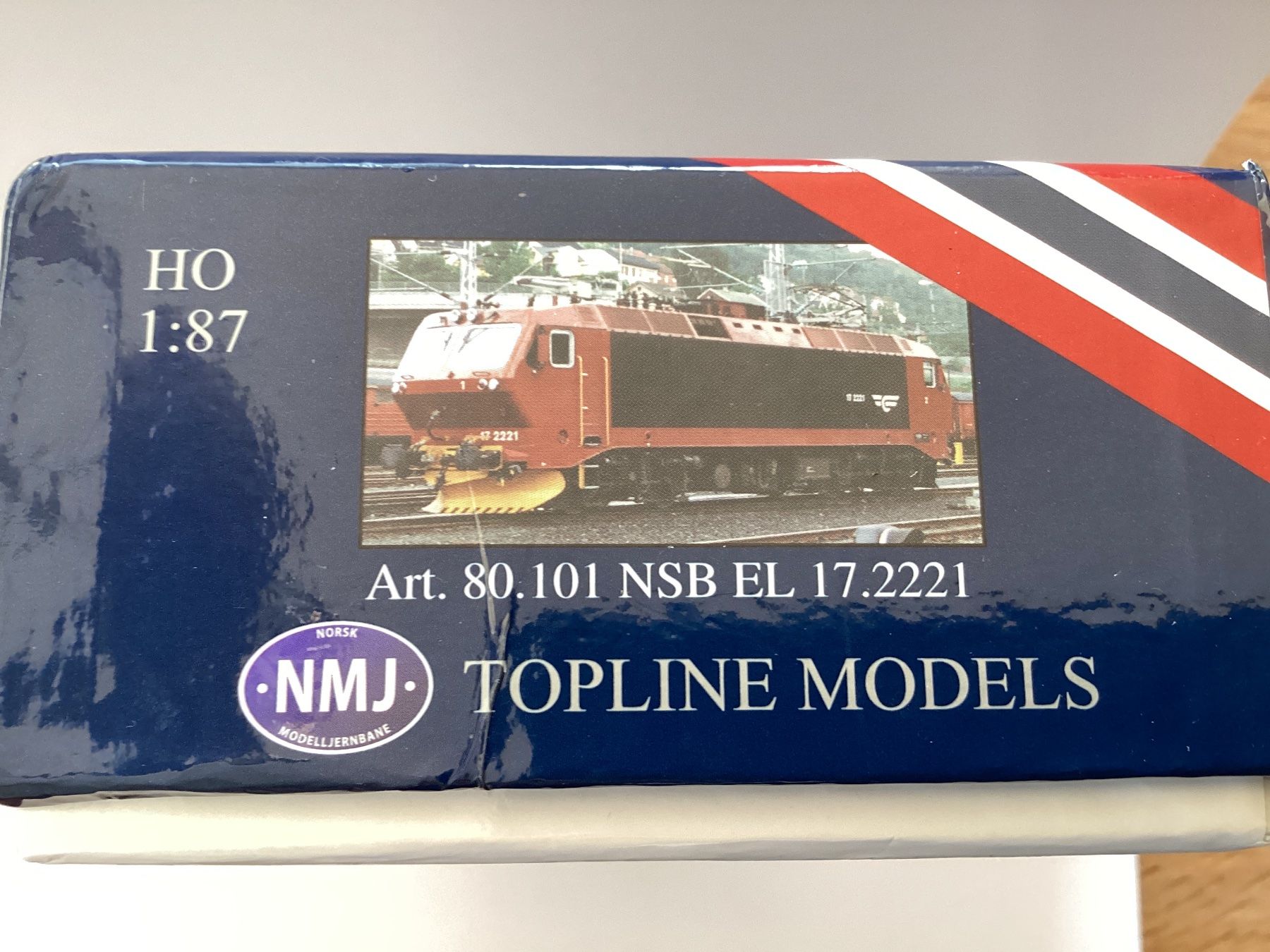 Modellini di ferrovie: NMJ 80.101 NSB EL 17.2221 H0 1:87 – Usato da Effretikon venduto da simtek_de 5