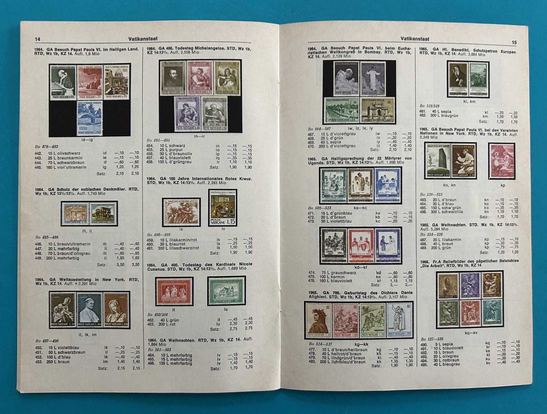 Libri: VATIKAN - BRIEFMARKENKATALOG – Usato da Zürich venduto da Domus09 4