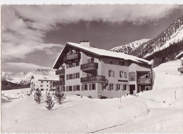 Cartoline postali: Pontresina, Chesa d'Aroevens Suot – Usato da Frauenfeld venduto da POML