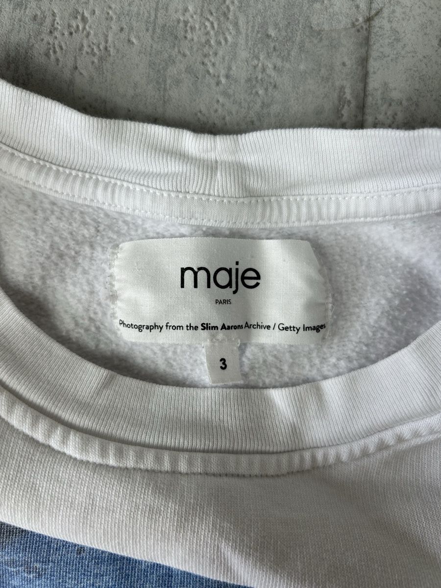 Maje Pulls & Sweat-shirts: Sweat Maje "Poolside Stories" Blanc - Taille 3 / M – Neuf (Voir description) à Hauterive NE par Leo_o 2