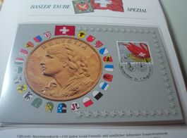 Maximumkarte 2011, 100 Jahre Goldvreneli