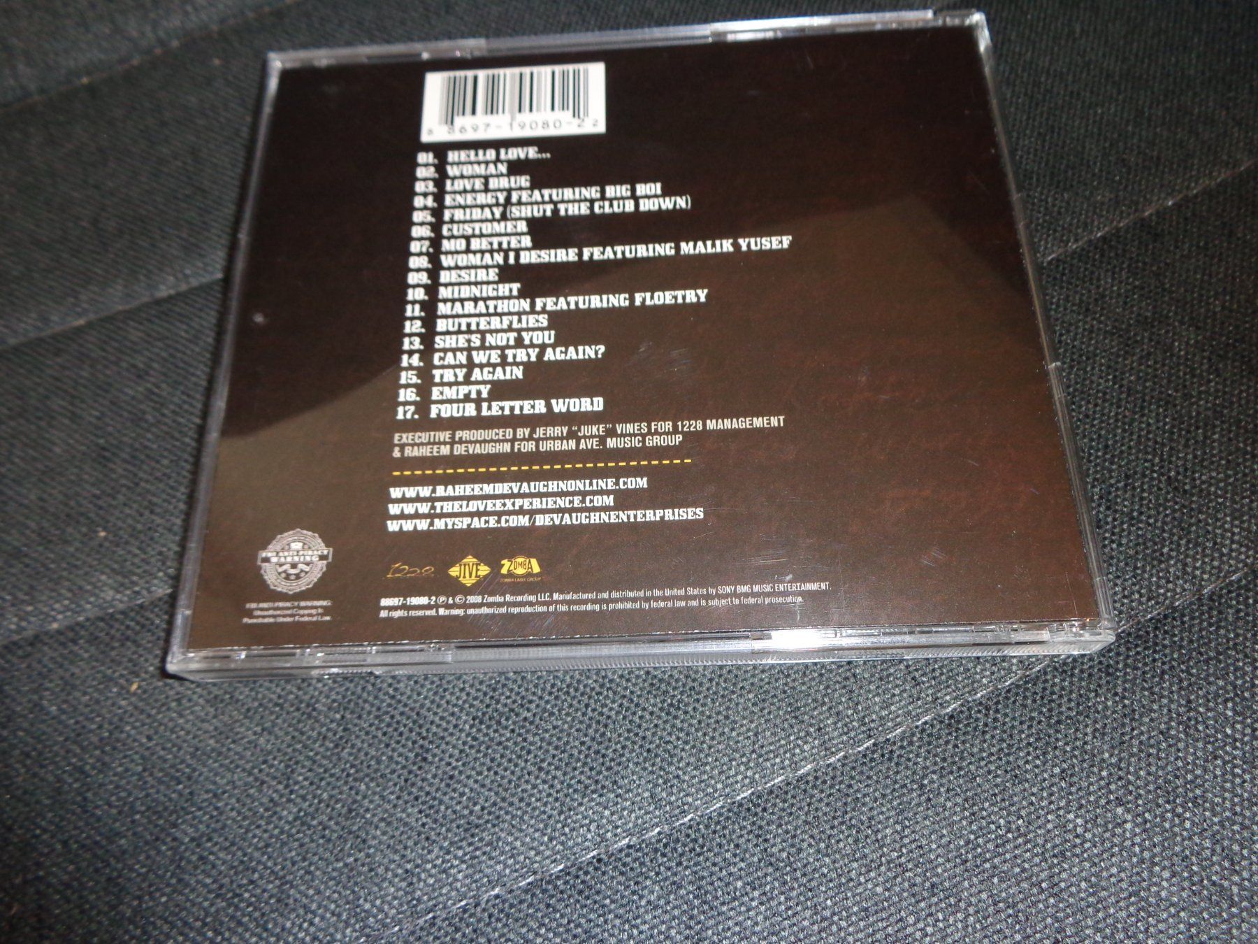 CDs: Raheem Devaughn - Love behind the Melody CD – Gebraucht aus Olten von Disc-Ausverkauf 1