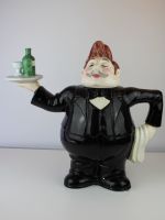 Roy Simpson Keramik Kellner Figur J. Luber