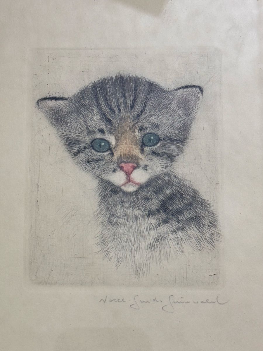 Arts picturaux & lithographies: Guido Gruenwald 1930- Lithographie – D'occasion à Solothurn par NUVICO 3