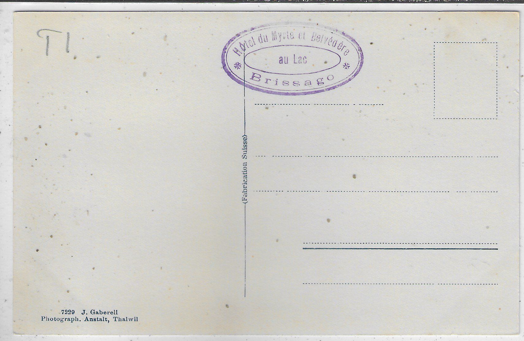 Cartoline postali: Lago Maggiore - Brissago – Usato da Ettingen venduto da Kartenplanet 1