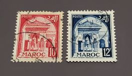 Marokko 1952 alte briefmarke