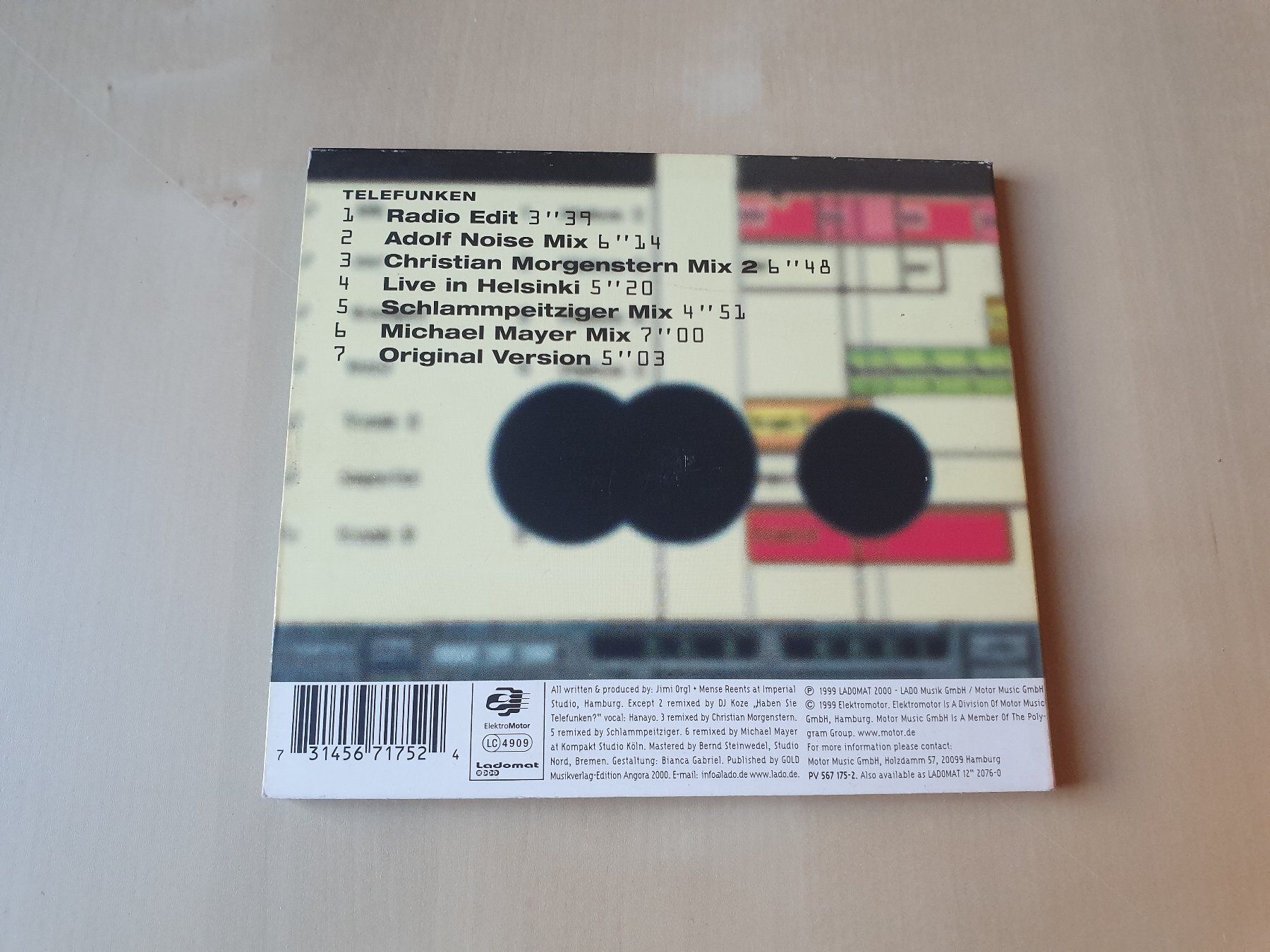 CD: Ego Express telefunken – Usato da Stansstad venduto da collectorsshop 1