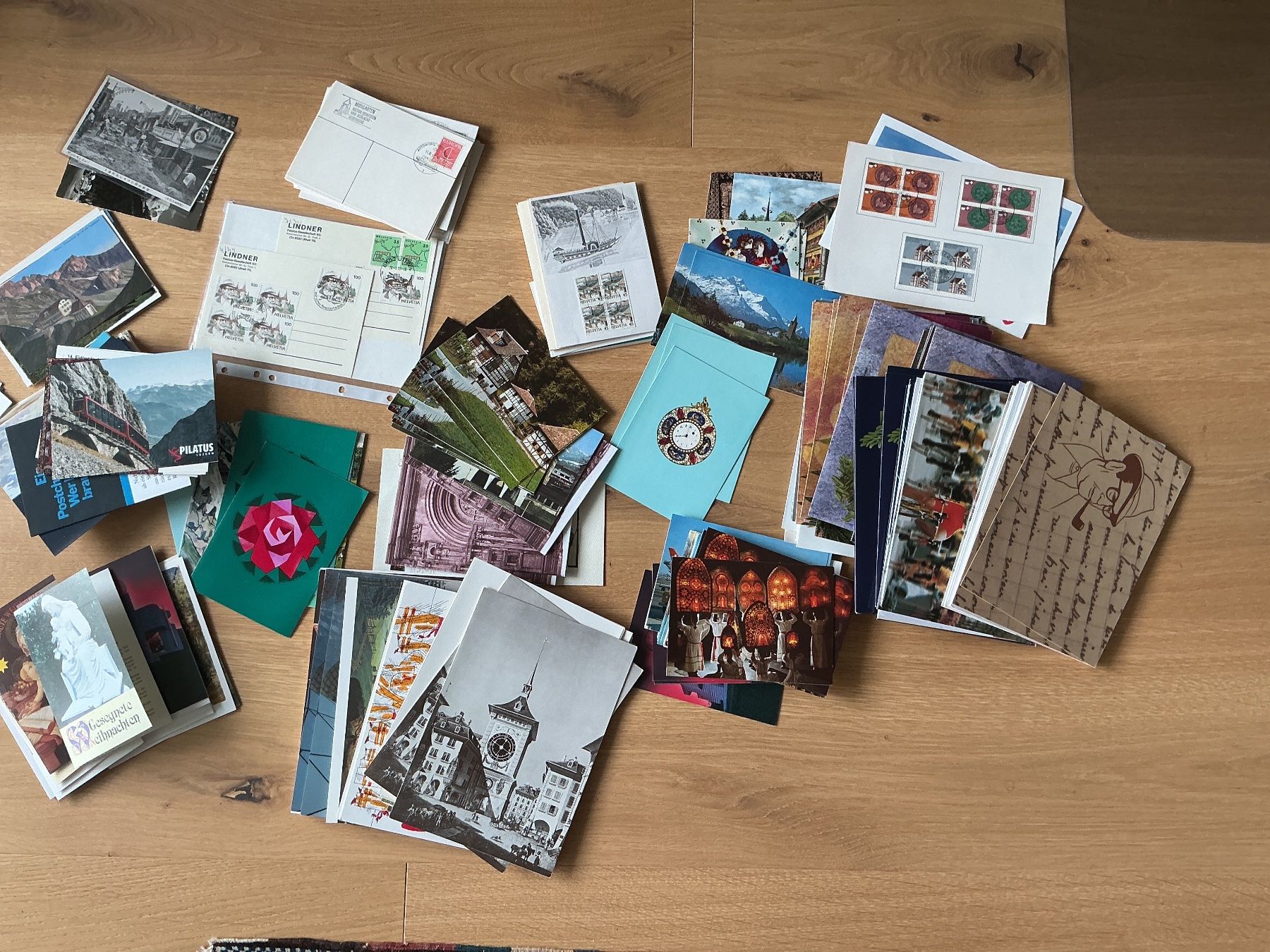 Tutti i francobolli: Grosse Sammlung Ansichtskarten Briefmarken gemischt – Usato da Glarus venduto da die_5yzq 2