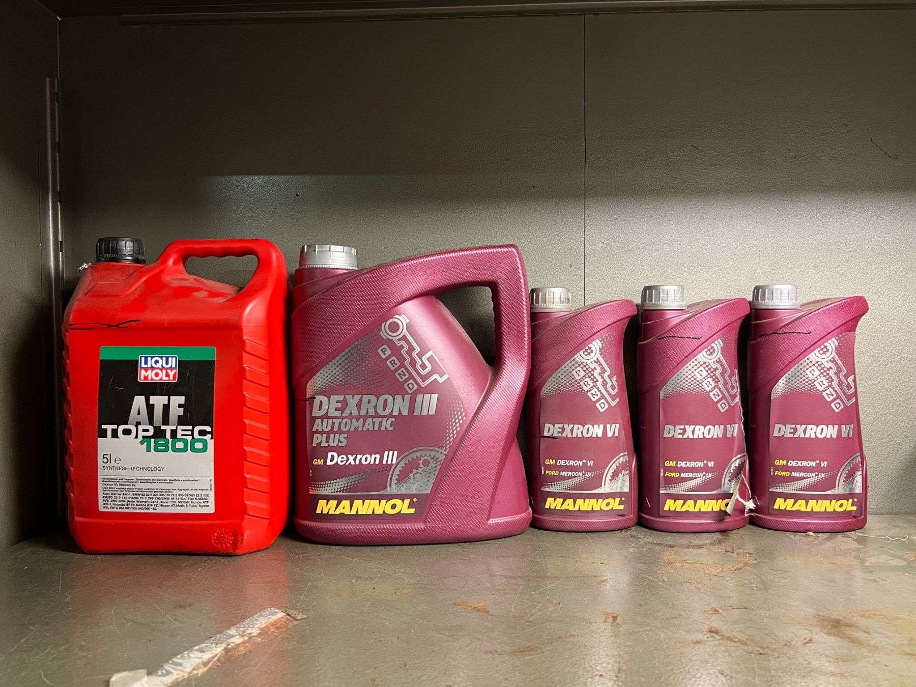 MANNOL Dexron III Automatic Plus 20 L Getriebeöl + Auslaufhahn – Für Automatikgetriebe & Lenkungen