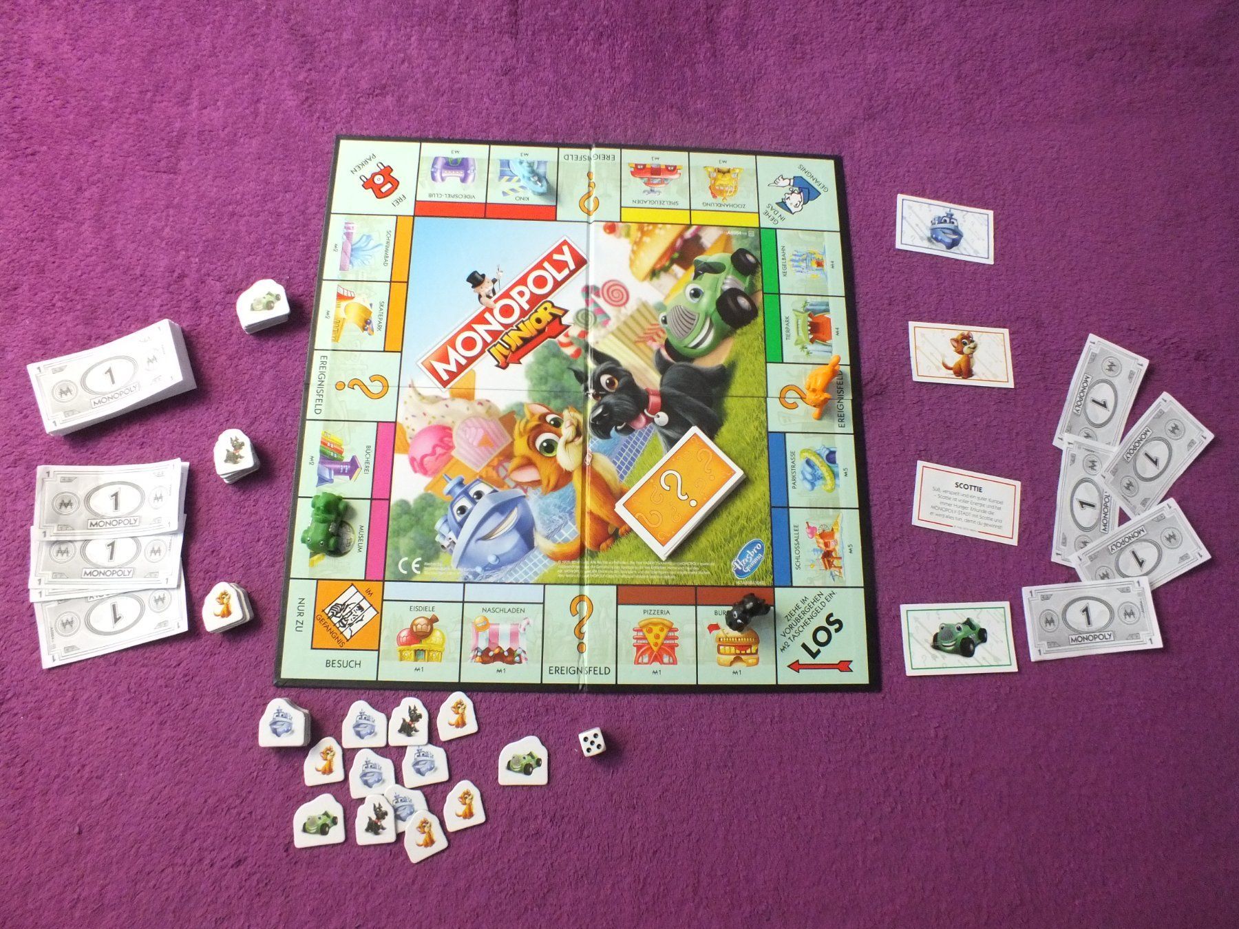 Hasbro Giochi: Monopoly Junior Englisch – Usato da Müllheim Dorf venduto da Seeeule01 4