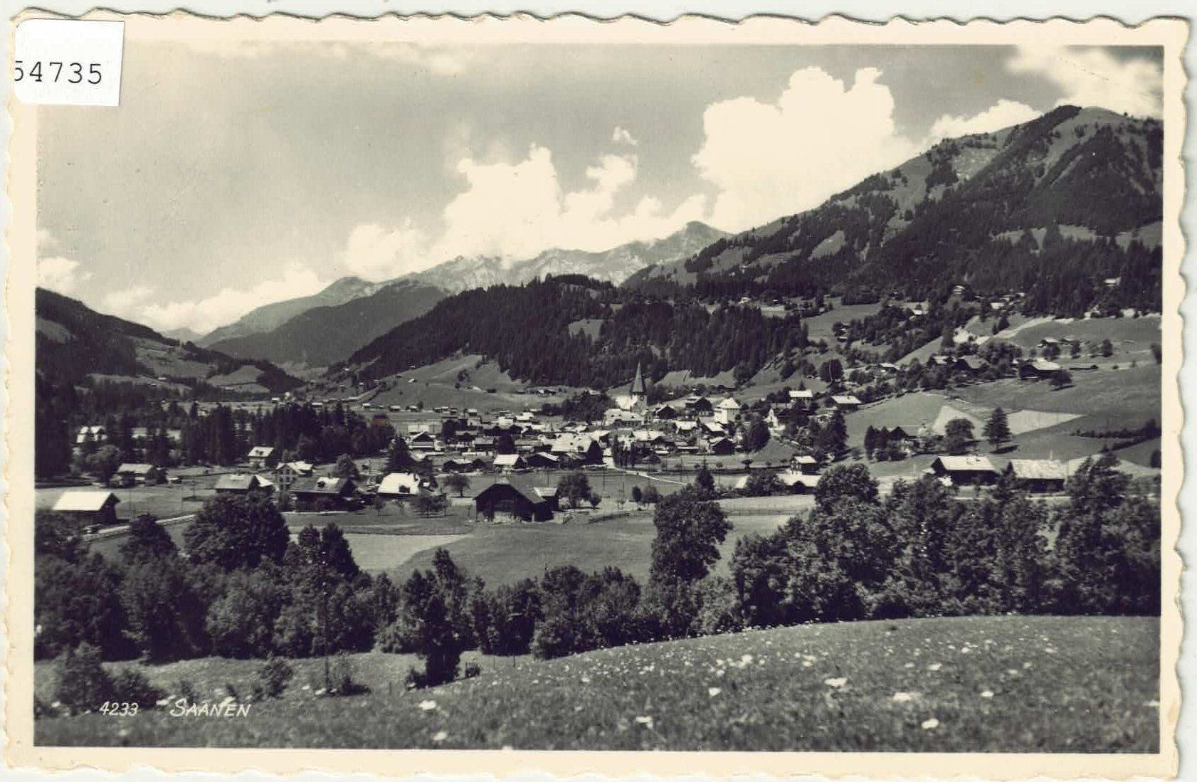 Ansichtskarten: Saanen - Generalansicht – Gebraucht aus Ettingen von Kartenplanet