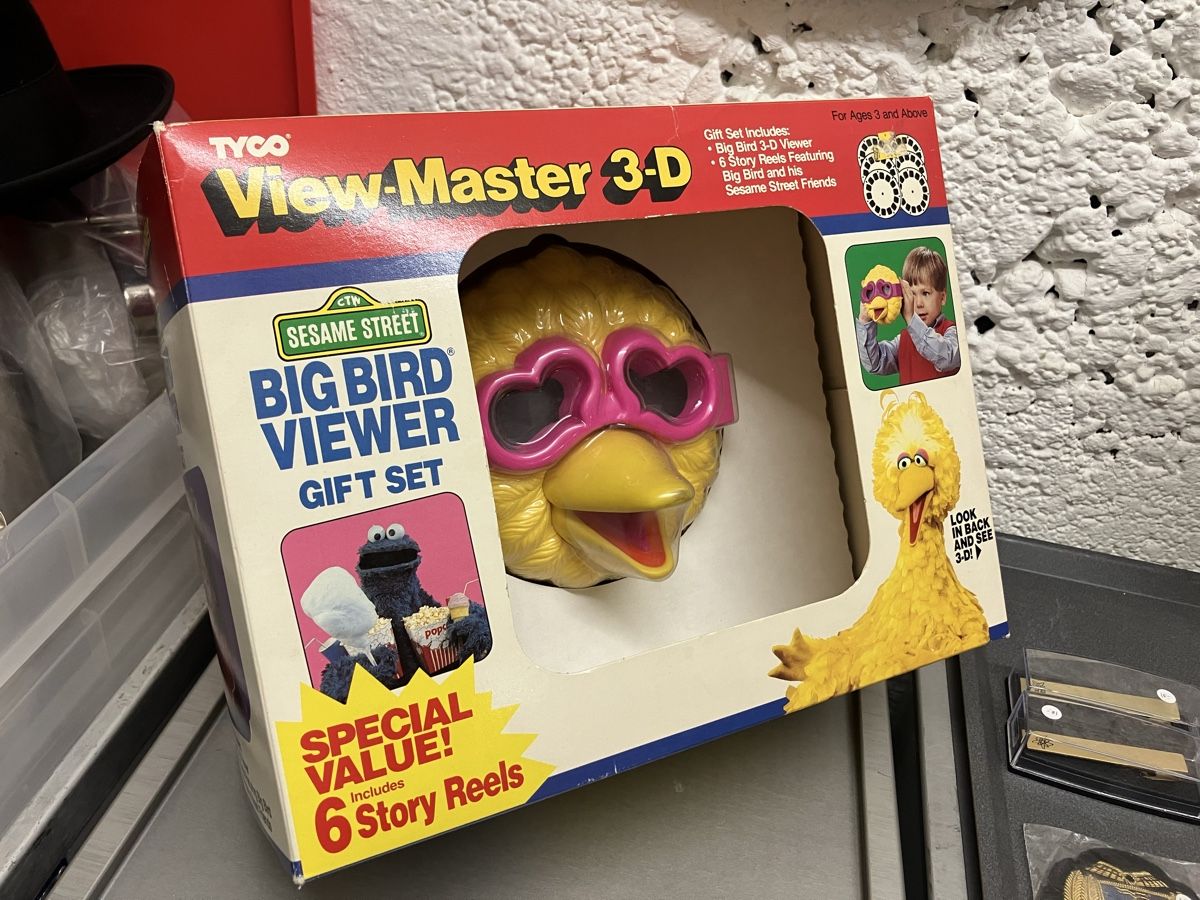 View-master Giocattoli: Stereo Viewmaster Sesame Street Viewer set 1990 – Nuovo (secondo la descrizione) da Zürich venduto da Classic_Collection_Zurich