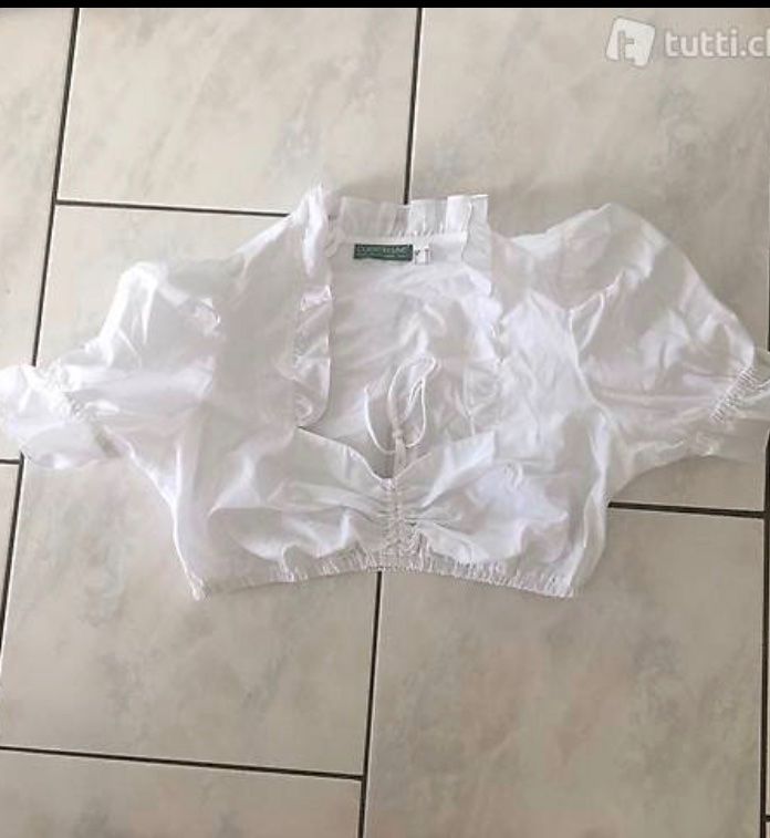 Blusen: Dirndelbluse Gr.40 – Neu (gemäss Beschreibung) aus Hitzkirch von riririri