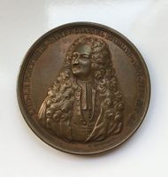1734 Medaille Louis Le Fort Bronze -unz