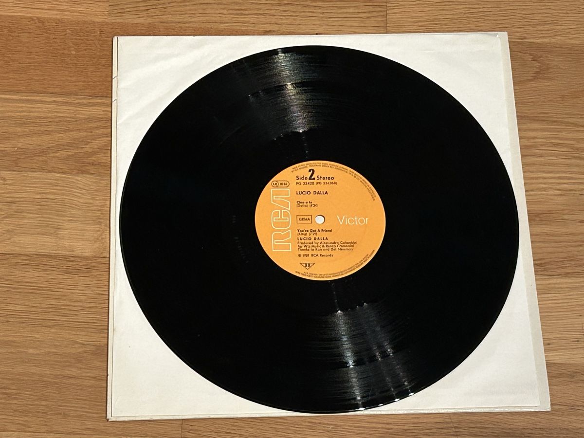 Schallplatten: Lucio Dalla. 1981. Luci Dalla – Gebraucht aus Faulensee von Mizuno06 3